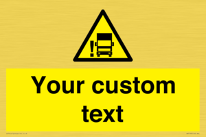 Custom warning blindspot